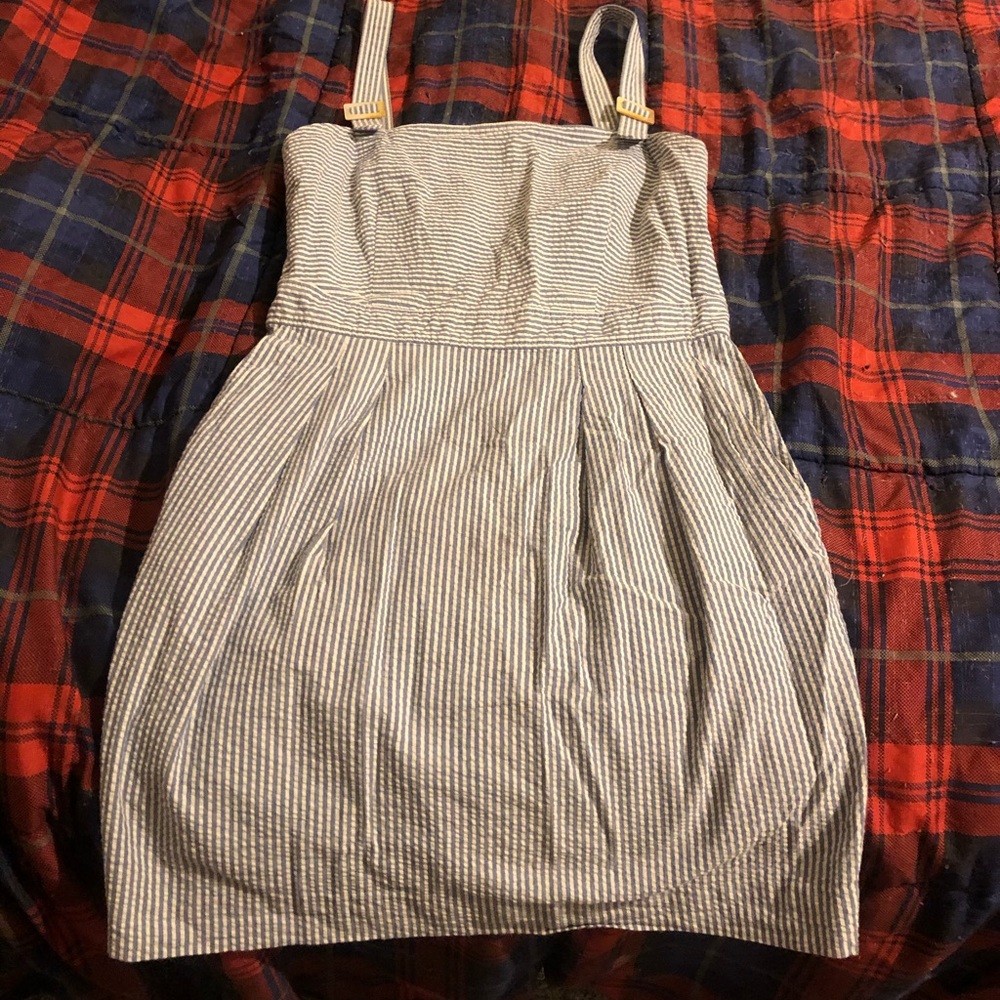 Rugby by Ralph Lauren Seersucker Dress